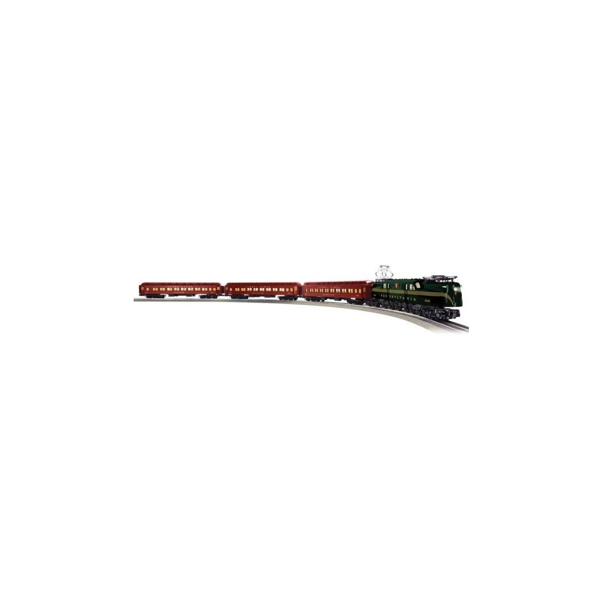Electric Passenger Train-Only Set - 3-Rail - Legacy Sound & Control -- Pennsylvania Railroad 2332 GG1, 3 Lionel Heavyweight Cars