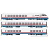 RTL Turboliner 5-Unit Train - Sound and DCC -- Amtrak 150, 170, 171, 172, 161 (Set 1 Phase III Early white, red, blue), HO, Rapi