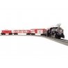 Anhueser Busch Train Set - 3-Rail - LionChief Sound & Control -- 0-8-0, 3 Cars, FastTrack Oval, Power Pack, Remote Controller, O