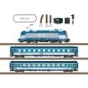 Czech State Railroad CD Passenger Train Starter Set - Sound and DCC -- Class 380 Electric, 2 Cars, Track Oval, Command Station, 