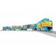 Lookey Tunes Train Set - 3-Rail - Sound & Control LionChief -- EMD FT, 3 Cars O-36 FasTrack(R) Oval, Power Pack, Remote Controll