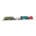 Blue Lightning Train Set - E-Z App(TM) -- Atchison, Topeka & Santa Fe, HO, Bachmann Industries 1501