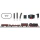 Era III Steam Freight Train Starter Set - 3-Rail w/Digital - Start Up -- German Federal Railroad DB Class 74 2-6-0T & 3 Cars, Tr