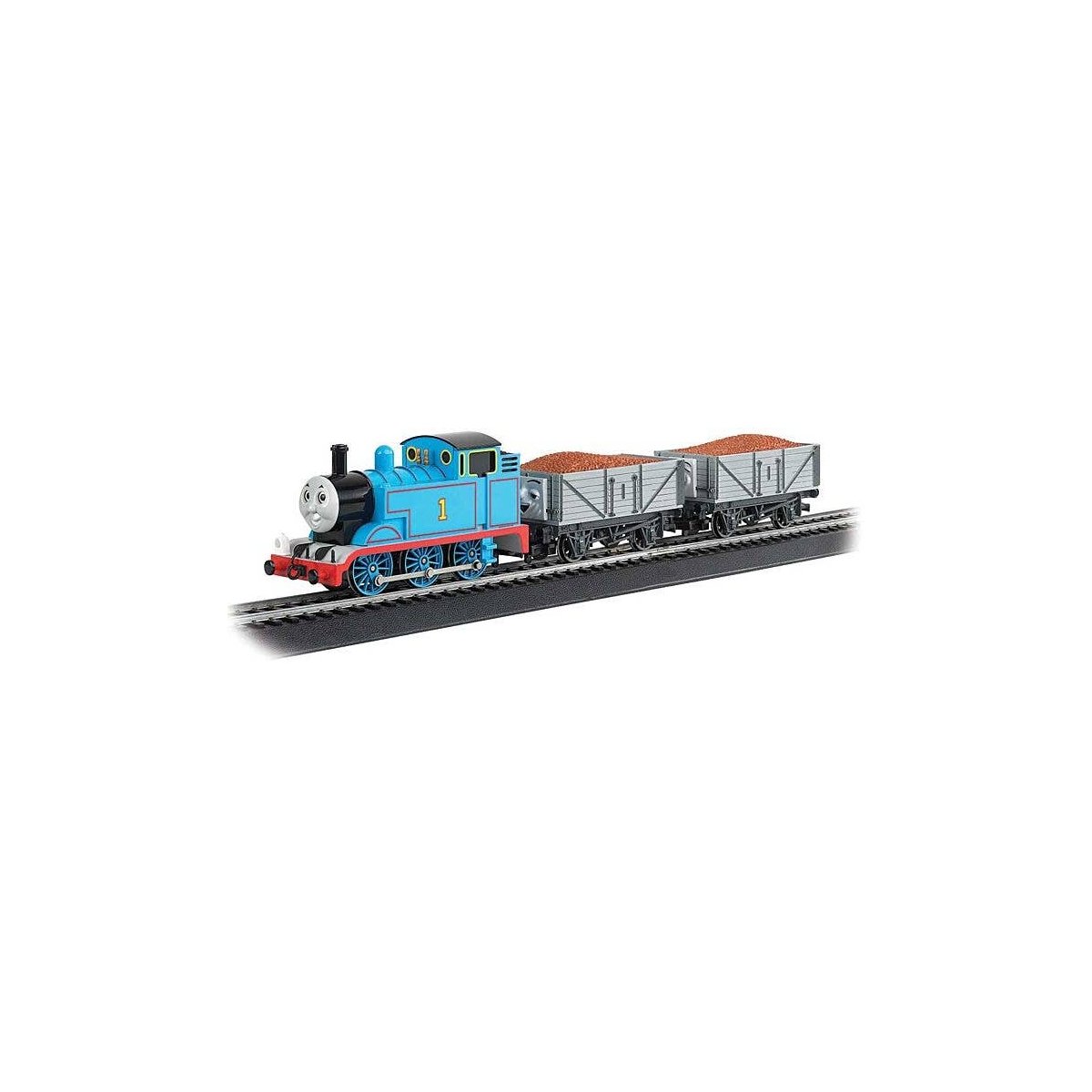 Deluxe Thomas Troublesome Trucks Set - Standard DC - Thomas and Friends(TM), HO, Bachmann Industries 760
