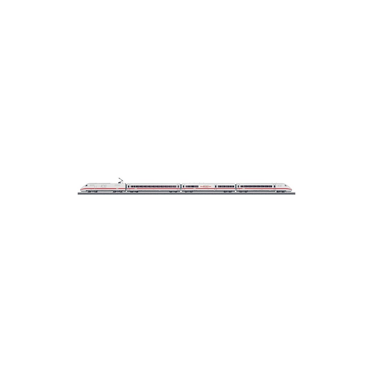 ICE 2 High-Speed Train-Only Set - 3-Rail - Sound & Digital -- German Railroad DB AG, HO, Marklin, Inc 36712