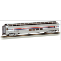 Passenger car - Personenwagen - Budd 85' Full-Length Dome w-Lights - Amtrak Phase I - HO - Bachmann Industries 13005