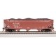 AAR 70-TON TRIPLE HOPPER - ATSF - GA-73 - 183340 - HO - Broadway Limited 8101