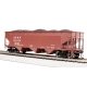 AAR 70-TON TRIPLE HOPPER - ATSF - GA-73 - 183357 - HO - Broadway Limited 8102