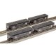 AAR 70-TON TRIPLE HOPPER - B&O - W-7 - 4-PACK - HO - Broadway Limited 8103