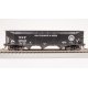 AAR 70-TON TRIPLE HOPPER - B&O - W-7 - 4-PACK - HO - Broadway Limited 8103