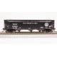 AAR 70-TON TRIPLE HOPPER - B&O - W-7 - 4-PACK - HO - Broadway Limited 8103