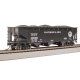 AAR 70-TON TRIPLE HOPPER - B&O - W-7 - 4-PACK - HO - Broadway Limited 8103