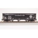 89′ Flatcar w/Bi-Level Shielded Auto Rack - Ready to Run -- Chesapeake & Ohio Rack / Trailer-Train Flatcar TTBX 965420, HO, Wa