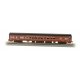 Passenger Car-- Personenwagen -- 85' Smooth-Side Coach w/Lights - HO - Bachmann 14201