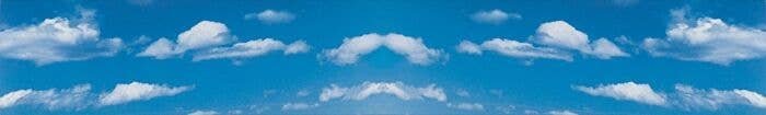 Clouds Background Scene -- 108 x 20′ 270 x 50cm, ALL, Vollmer Gmbh 46112