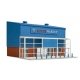 Supermarket Facade/Front Entrance -- Supermarktfassade -- HO - Peco SSM310
