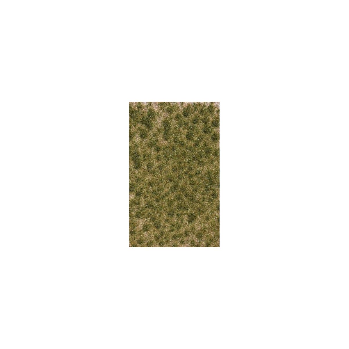 Grass Tuft Sheet -- 2-Color Long Spring Tufts 1/4` .6cm Tall, 5-7/16 x 3-7/16` 13.8 x 8.8cm, ALL, Busch Gmbh & Co Kg 3536