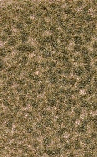 Grass Tuft Sheet -- Short Fall Tufts 1/16` .2cm Tall, 5-7/16 x 3-7/16` 13.8 x 8.8cm, ALL, Busch Gmbh & Co Kg 3514
