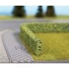 Tall Hedges -- Light Green 19-5/8 x 3/8 x 5/8′ 50 x 1 x 1.5cm, HO, Walthers SceneMaster 1302