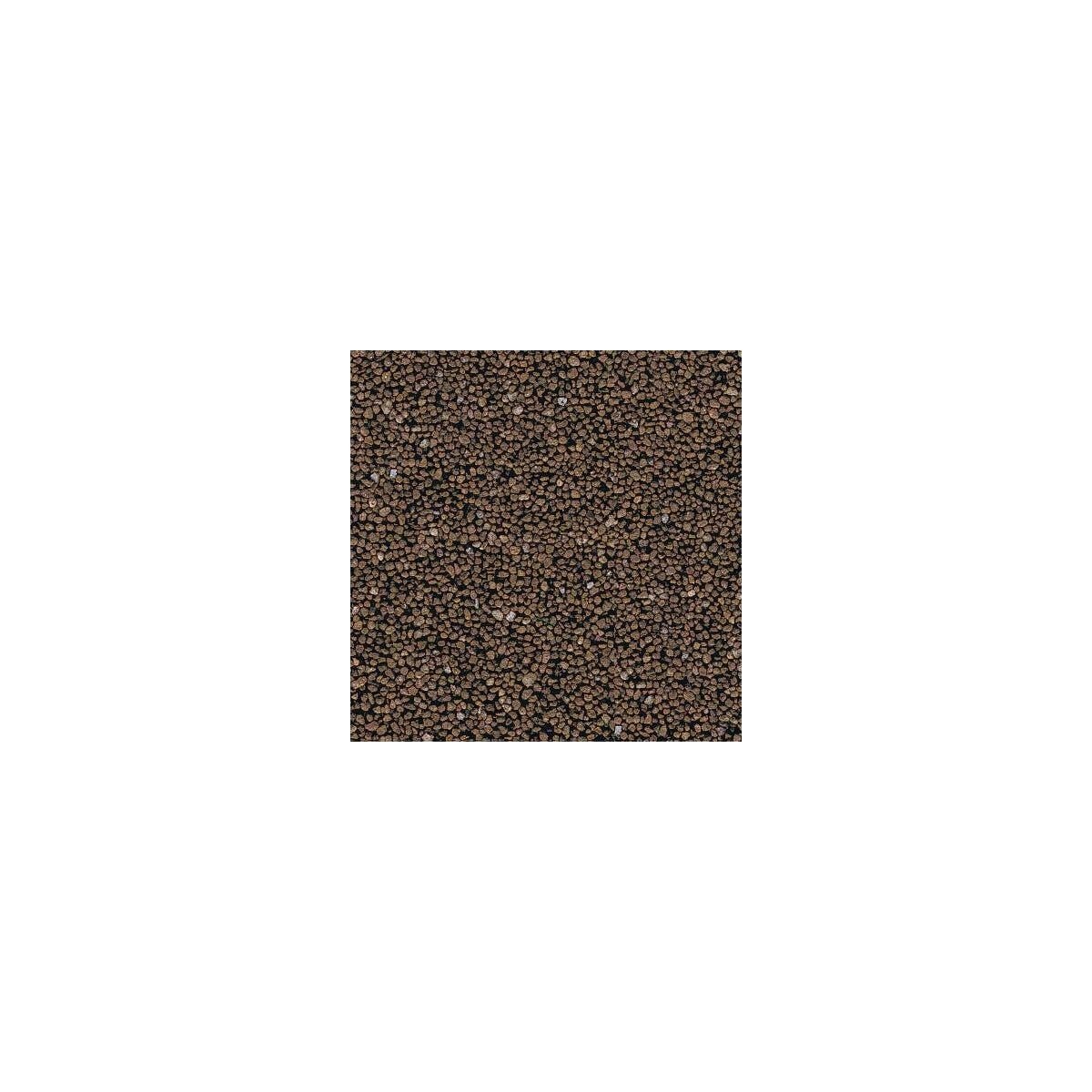 Coarse Ballast/Gravel -- Dark-Brown 8-1/8oz 230g, HO, Busch Gmbh & Co Kg 7066