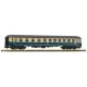 Passenger wagon - 1st & 2nd class express train coach DB - HO - Fleischmann 6260034