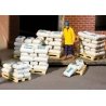 Bags of Sand, Grain & Cement pkg(40), HO, Walthers SceneMaster 4130