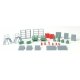 Industrial Details pkg(28), HO, Walthers SceneMaster 4149