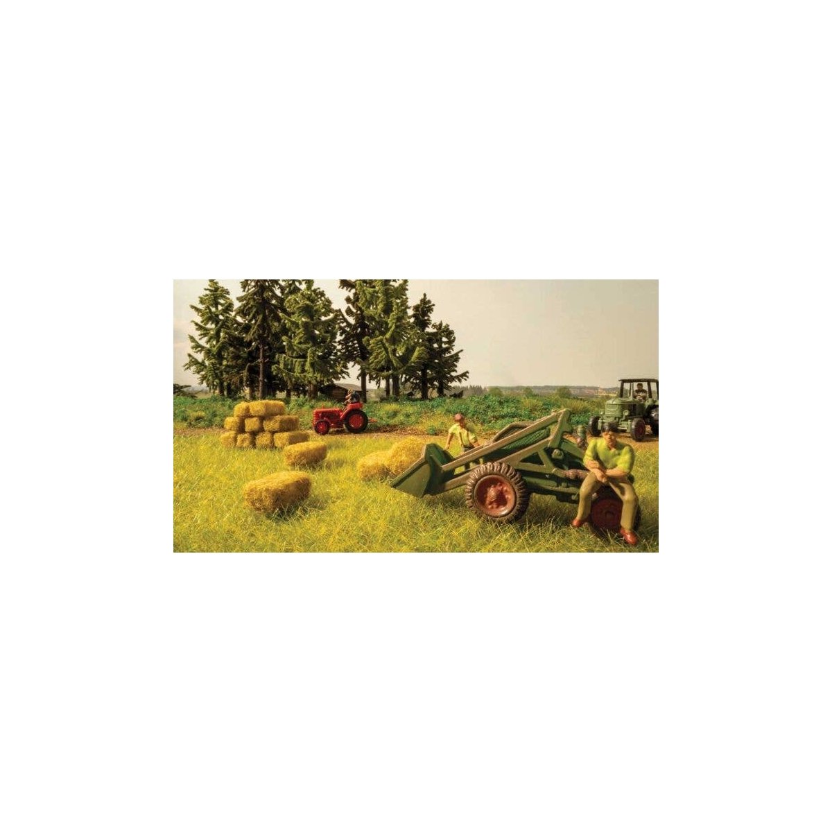 Square Hay Bales pkg(36), HO, Walthers SceneMaster 4137