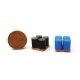 4 Blue Drums and 4 Black Drums on Pallets, HO, ALL SCALE MINIATURES 870946