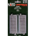 Track straight 94 mm - 2 pieces - HO - KATO 7002111