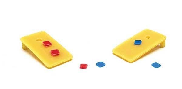 Bean Bags Game Set, HO, ALL SCALE MINIATURES 870922