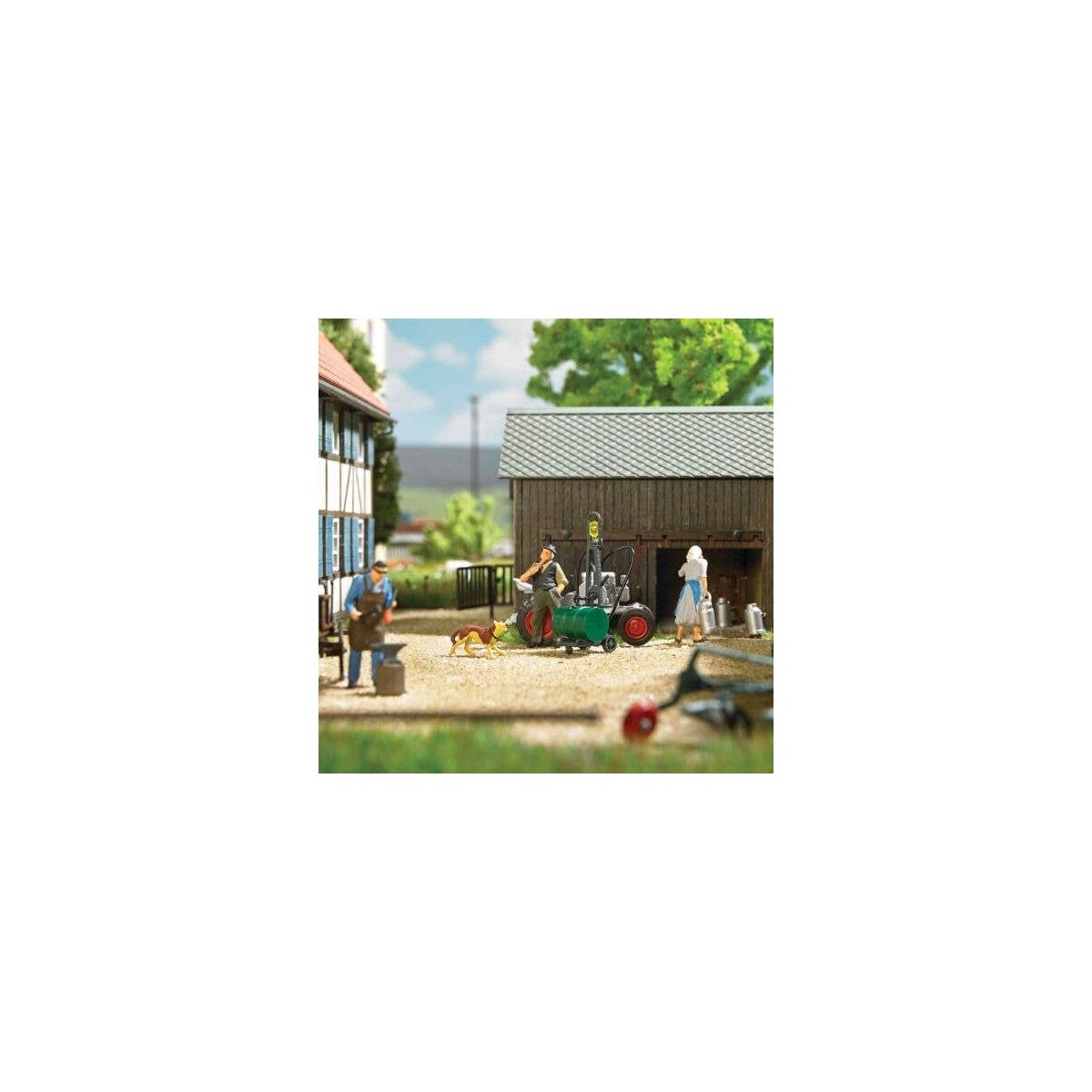 Portable Diesel Fuel Pump w/Tank, HO, Busch Gmbh & Co Kg 1187