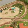 Non-Operating Track Set - Feldbahn -- Includes 40 Non-Operable Track Sections, 3 Turnout Pairs, N, Busch Gmbh & Co Kg 8079