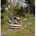 Forest Grill Firepit w/Benches & Tables, HO, Busch Gmbh & Co Kg 7781