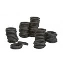 Tire Stacks -- Unpainted, O, Bar Mills LLC 4012