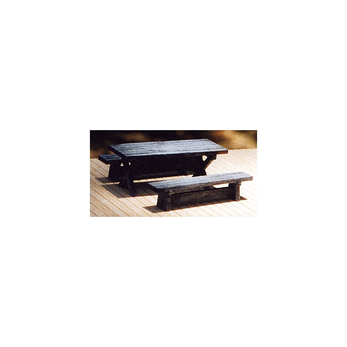 Logger (Picnic) Table Kit, HO, B.T.S. 23018