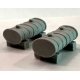 Unpainted Resin Castings -- Bulk Fuel Tanks pkg(2), N, Bar Mills LLC 1007