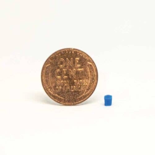 Square Recycling Bin -- pkg(5), N, ALL SCALE MINIATURES 1600849