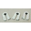 Fire Hose on Rack - Kit -- Unpainted pkg(3), HO, Durango Press 113