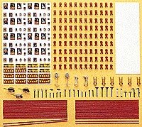 Accessories for Krone Circus Tent, HO, Preiser Kg 21048