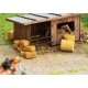 Hay Bales -- 14 Round, 18 Square, HO, Faller Gmbh 181286