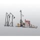 Diesel Fuel Facility - Scenic Details(R) -- Unpainted - Kit, HO, Woodland Scenics 232