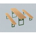 24 Beer Tables & 48 Benches, N, Faller Gmbh 272442