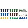 Garbage & Trash Set, HO, Busch Gmbh & Co Kg 1136