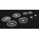 Gears -- Assorted pkg(8), HO, Durango Press 94