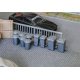 Trash Cans -- Kit pkg(12), HO, Faller Gmbh 180905