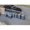 Trash Cans -- Kit pkg(12), HO, Faller Gmbh 180905