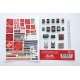 Railway Express Agency Ultimate Detail Set -- Painted, HO, JL Innovative Design 974
