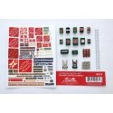 Railway Express Agency Ultimate Detail Set -- Painted, HO, JL Innovative Design 974