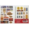 Decorated Ultimate Detail Set -- Flying A Gas Station, HO, JL Innovative Design 948